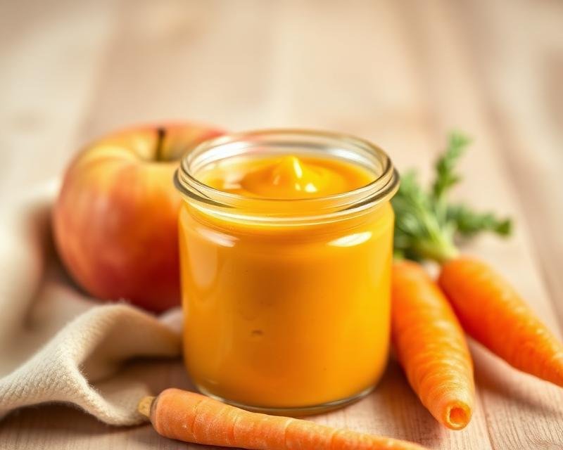 Apple Carrot Puree