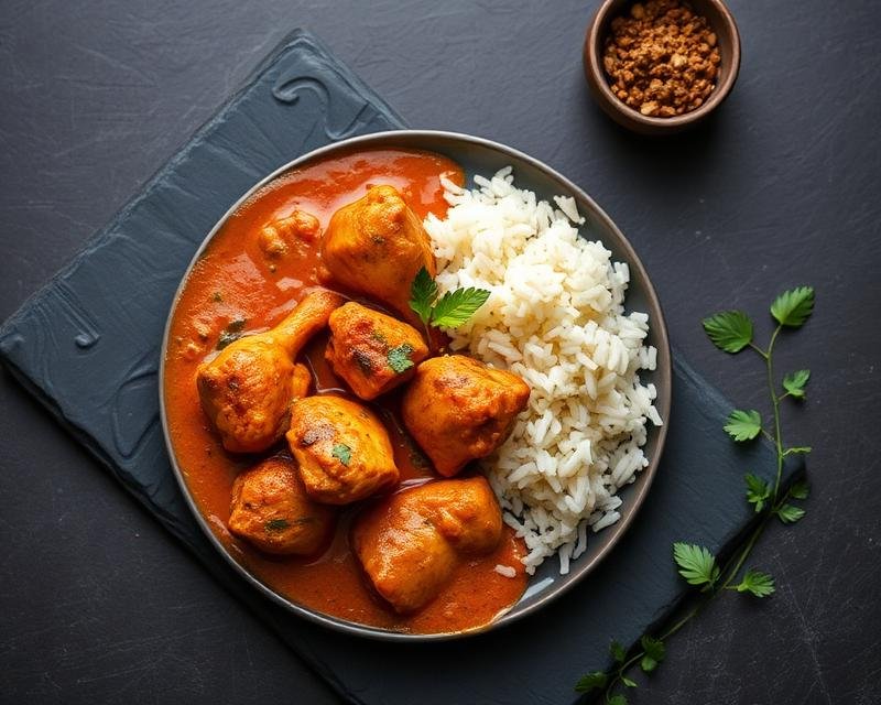 Chicken Curry with Rice